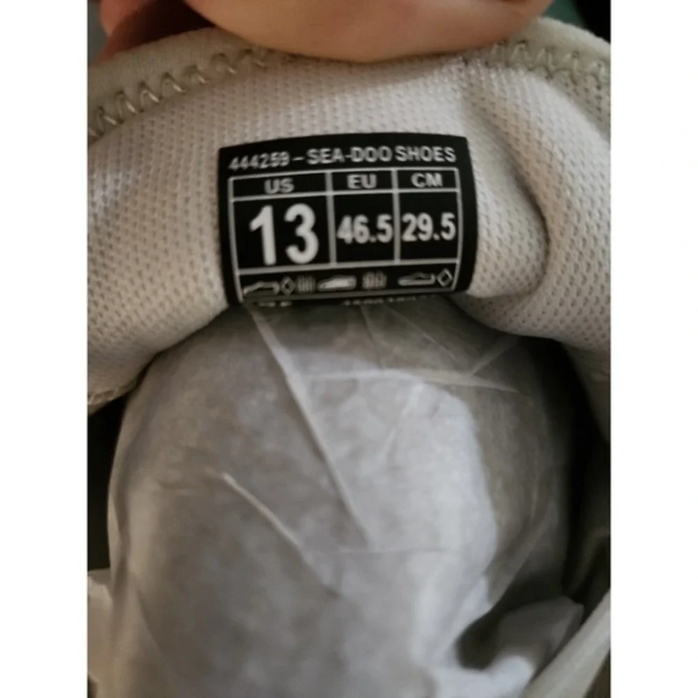Sea-Doo Water Shoes - Grey Grow  - US Size Mens 13/ Womens 15 New In Box Unisex‎